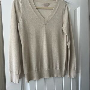 Banana Republic Beige Knit Top